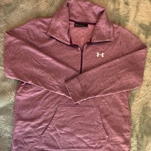 Under Armour womens sweatshirt xl purple half zip
